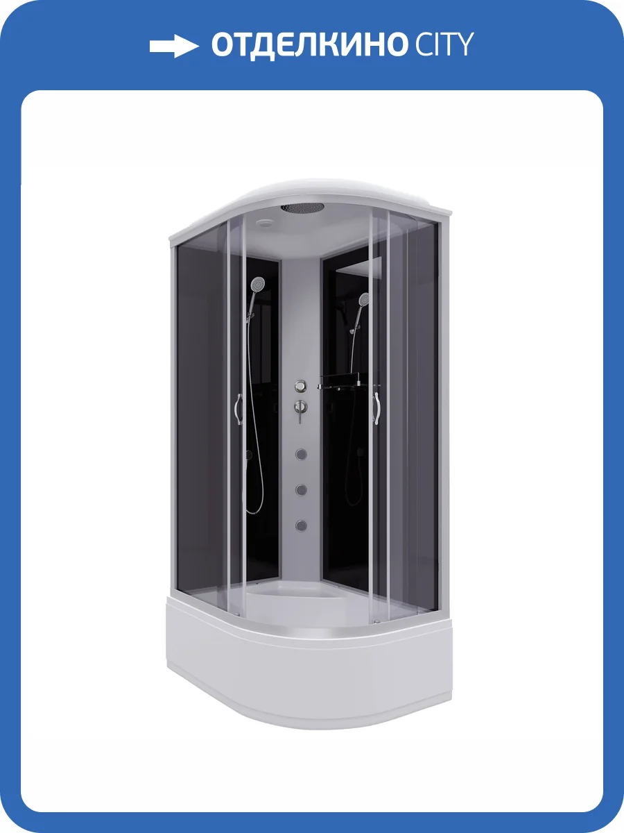 Душевая кабина Niagara Classic NG-2510-14LG (1200x800x2150) с высоким поддоном (40см) фото 18