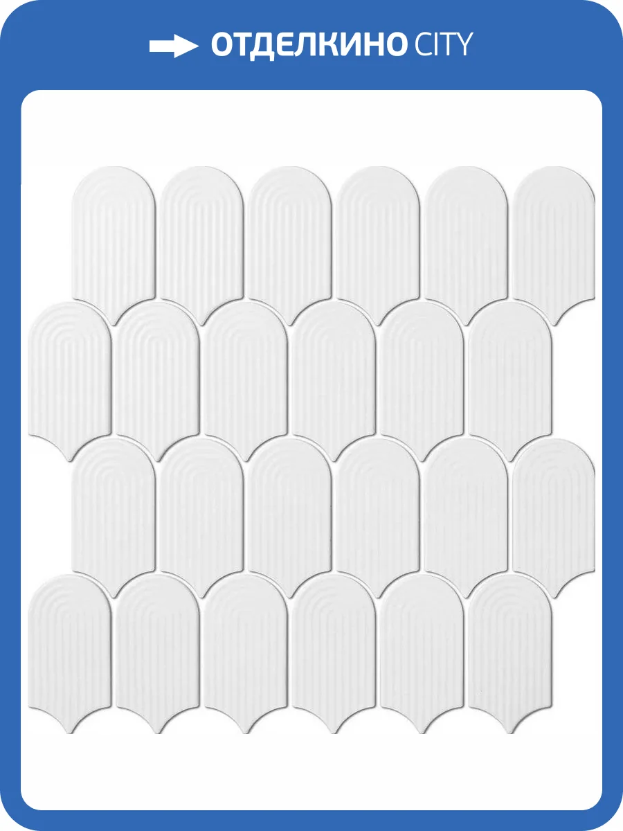 Мозаика NSmosaic Rustic series R-349 Керамика Матовая (8.6x4.5) 28.8x29.8 фото 4