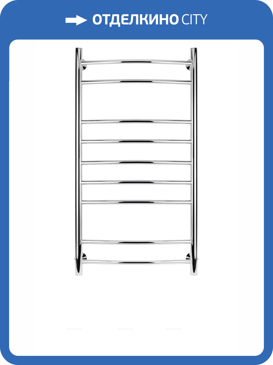 Полотенцесушитель электрический Secado Милан 4603759409061 2 100x50, R, хром фото 3