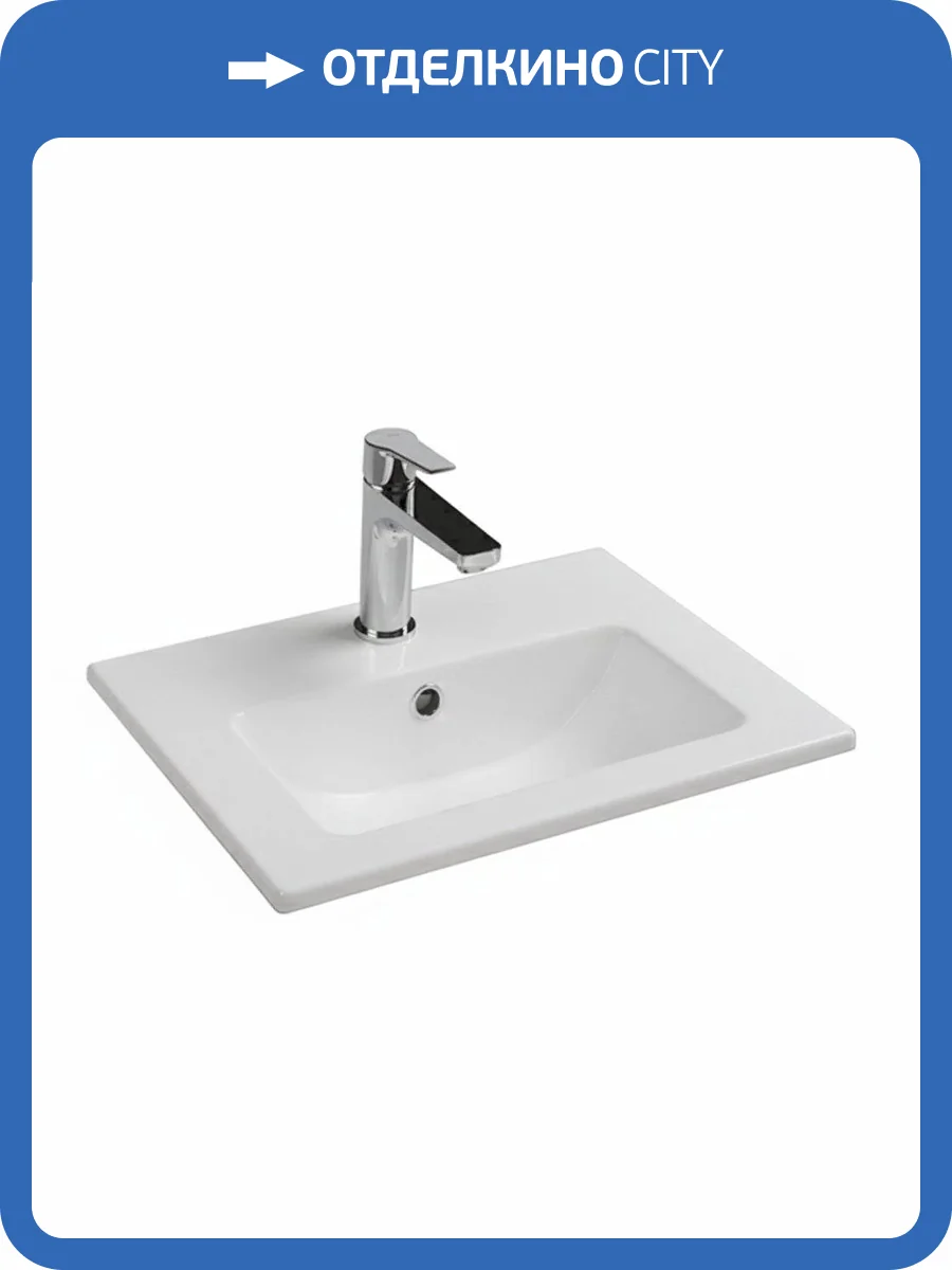 Раковина Isvea SistemaT 10SL50050SV 50 см фото 3