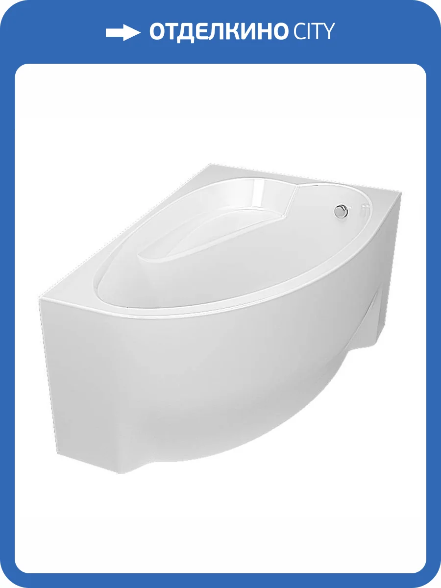 Акриловая ванна Alex Baitler Nero 160x100 правая фото 10