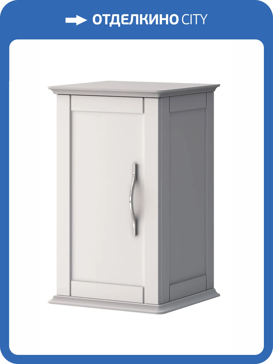 Шкаф Cezares Tiffany 54960 Bianco Opaco, 34x32x59 фото 2