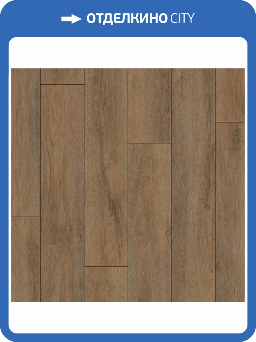 Ламинат Kronotex Robusto 12/33 4V D4957 Дуб Коричневый Премиум 1375x188 фото 3