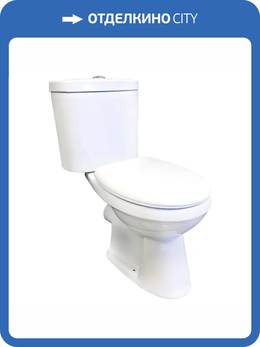 Унитаз-компакт Creo Ceramique Project COMBO-PR1002 с крышкой-сиденьем микролифт фото 9