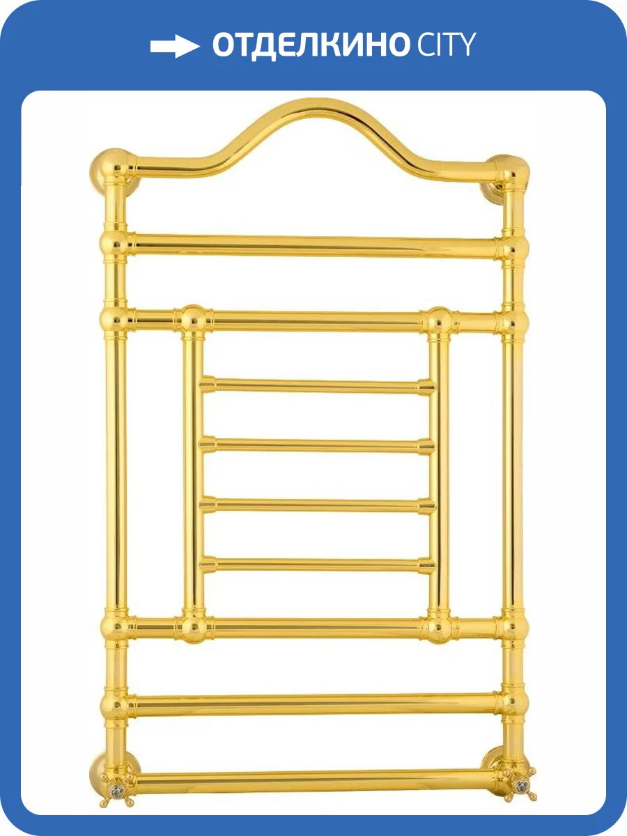 Полотенцесушитель электрический Migliore Edward 20313 107x68 см, L, золото фото 3