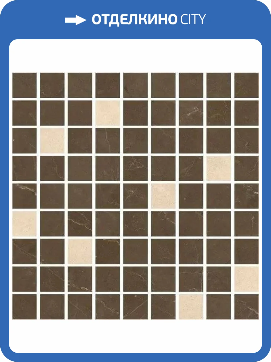 Мозаика Kerranova Marble Trend K-1002(1003)/MR(LR)/m21 Pulpis Crema Marfil 30x30 фото 25