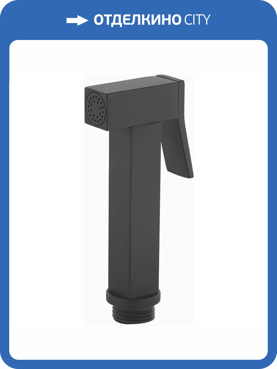 Гигиеническая лейка Raglo R460.04.06 черная фото 2