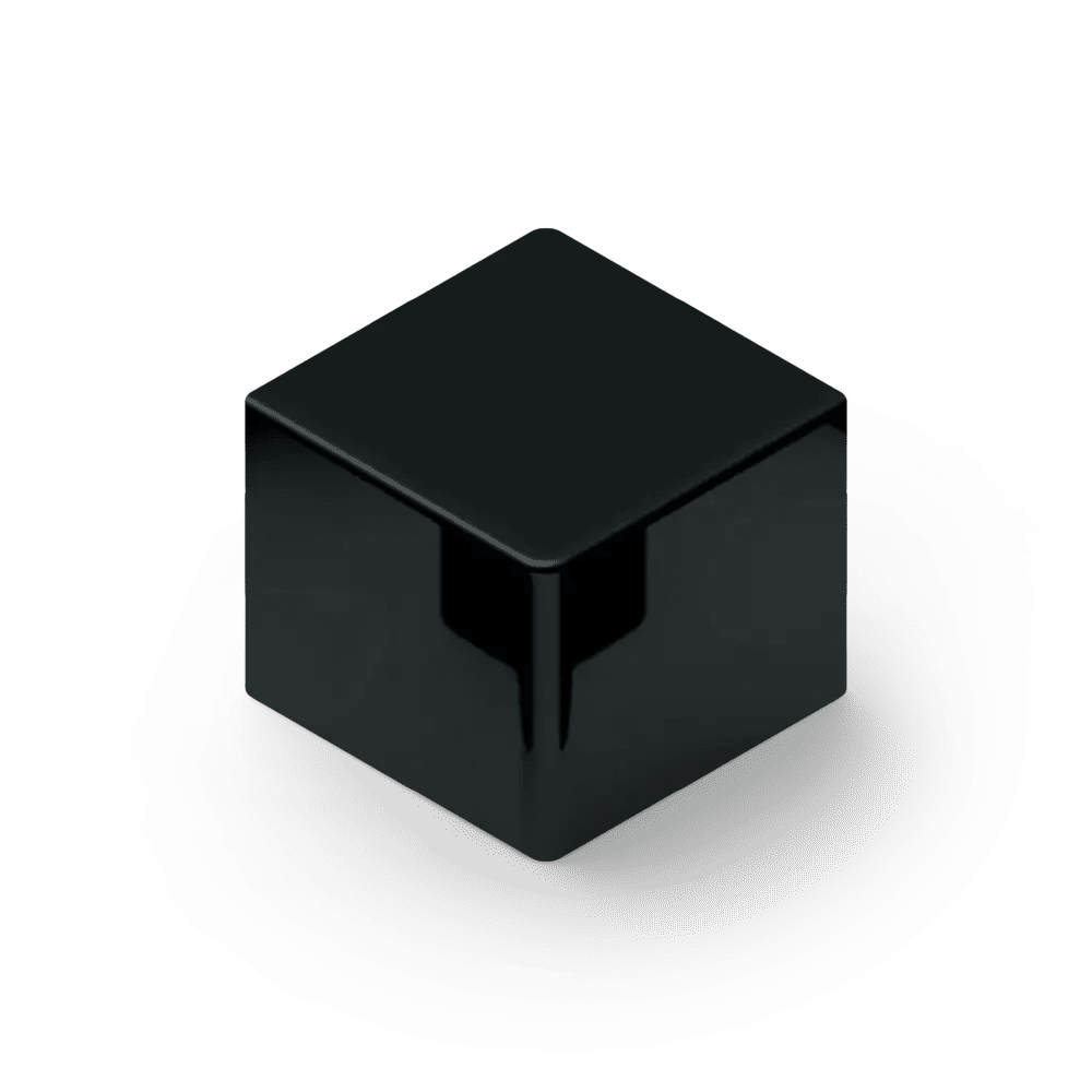 Профиль П-образный Neexy pvs97-19 BL черный зеркальный 270x1x1 фото 3