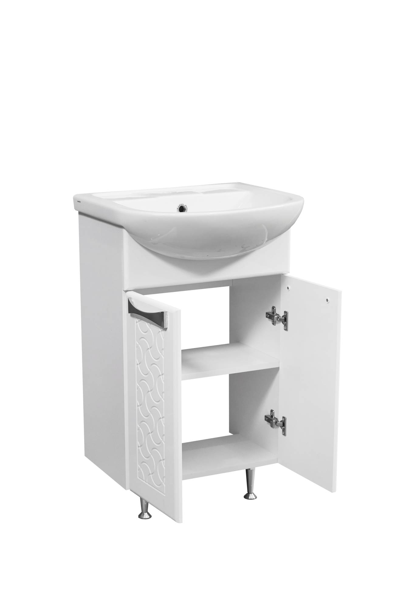 Тумба под раковину Stella Polar Ванда 50 SP-00000200 белый фото 4