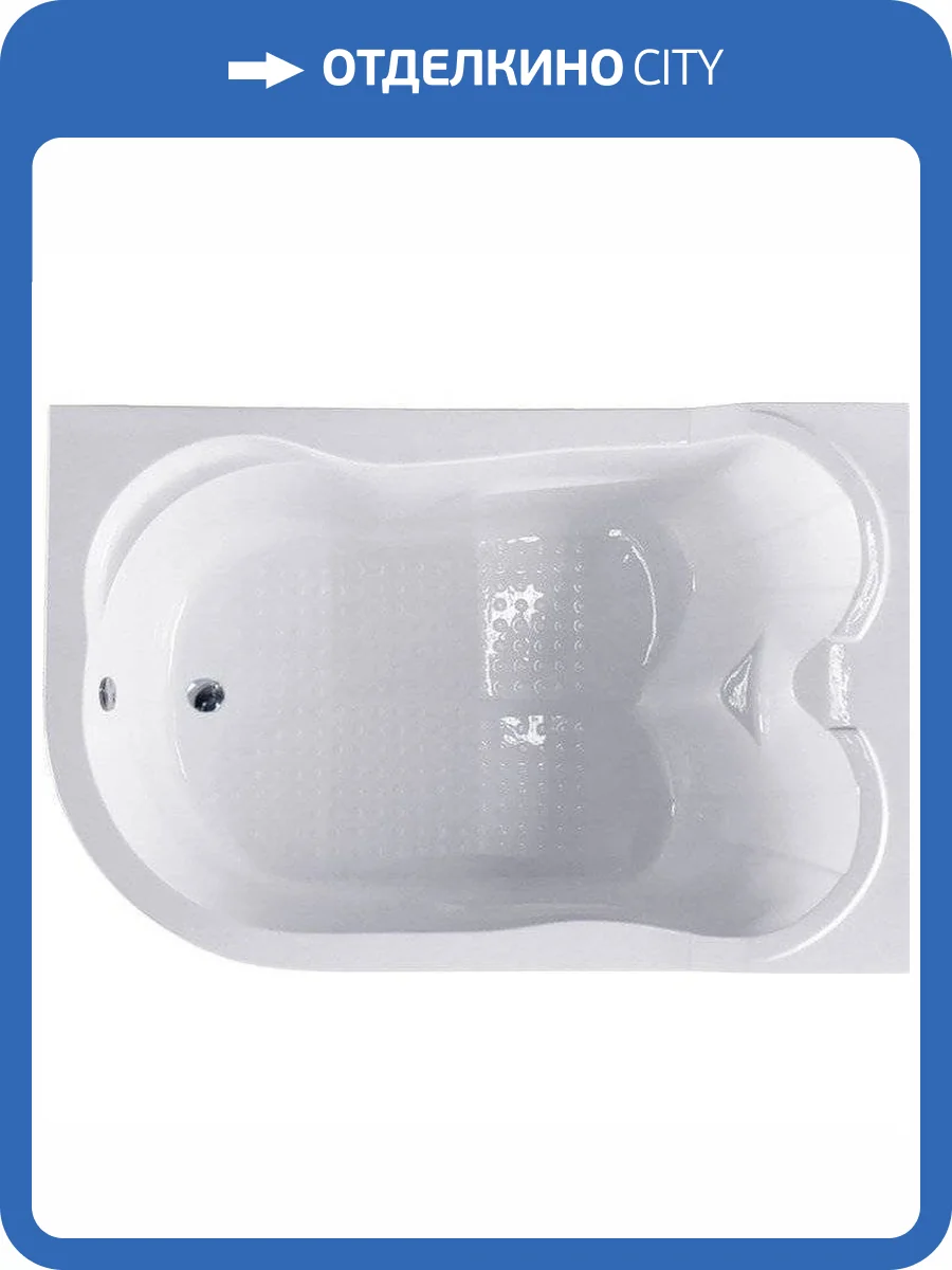 Акриловая ванна Royal Bath Norway RB331100K-R 180x120 правая, с каркасом фото 4