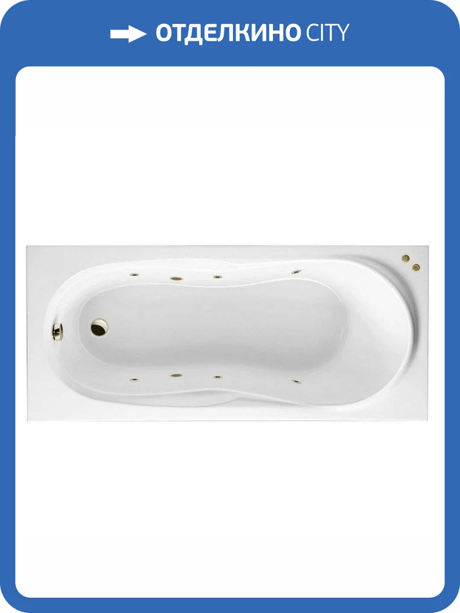 Акриловая ванна Excellent Sekwana SOFT WAEX.SEK17.SOFT.BR 170x75 бронза фото 4