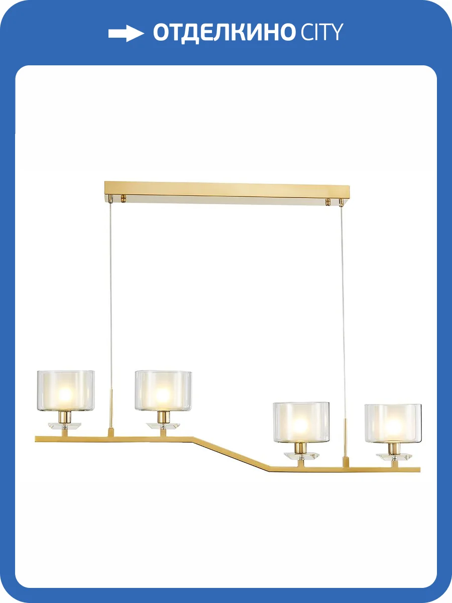 Подвесной светильник Newport 4400 4404/S gold фото 2