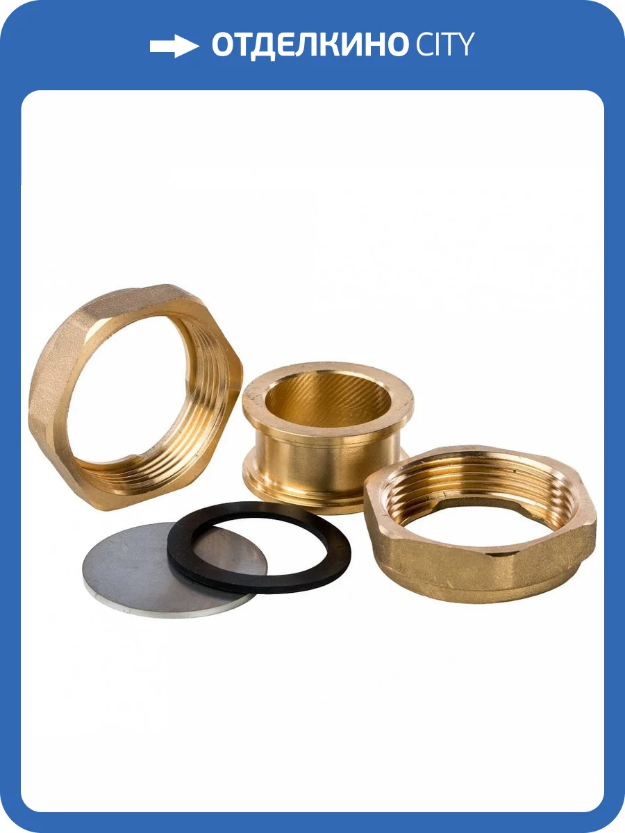 Соединение с шайбами Stout G 11/2 F, SDG-0019-000001 фото 2