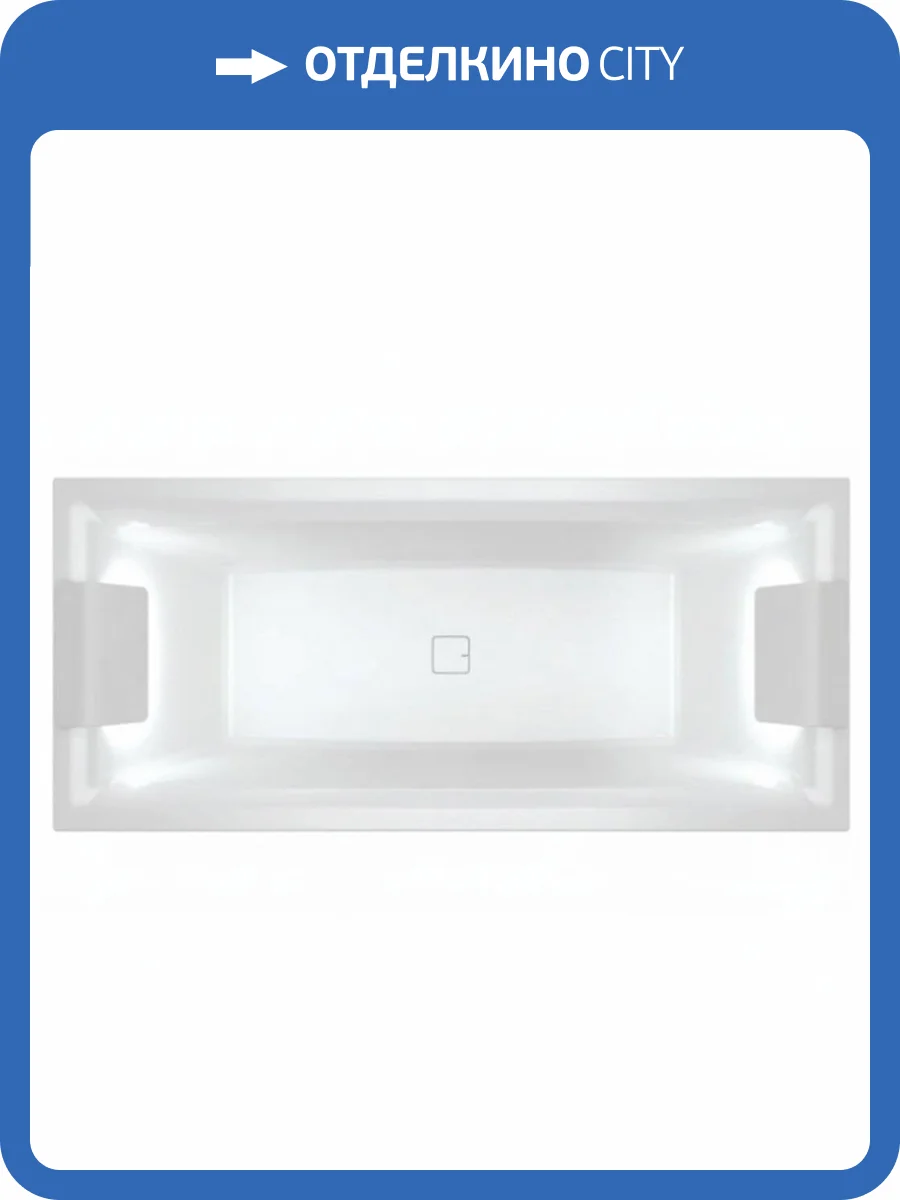 Акриловая ванна Riho Bathtubs Still square B100034005 170x75 фото 5