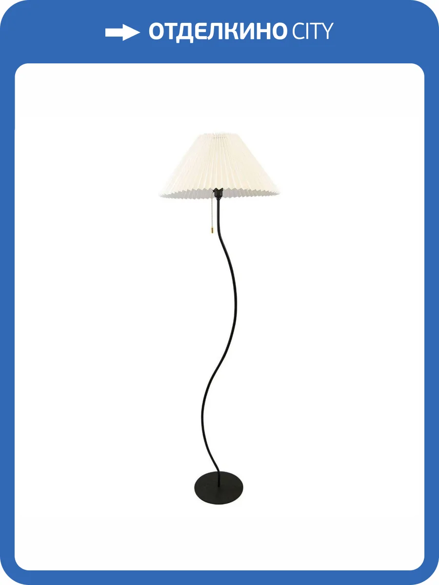 Торшер Arte Lamp Agatha A5069PN-1BK фото 2
