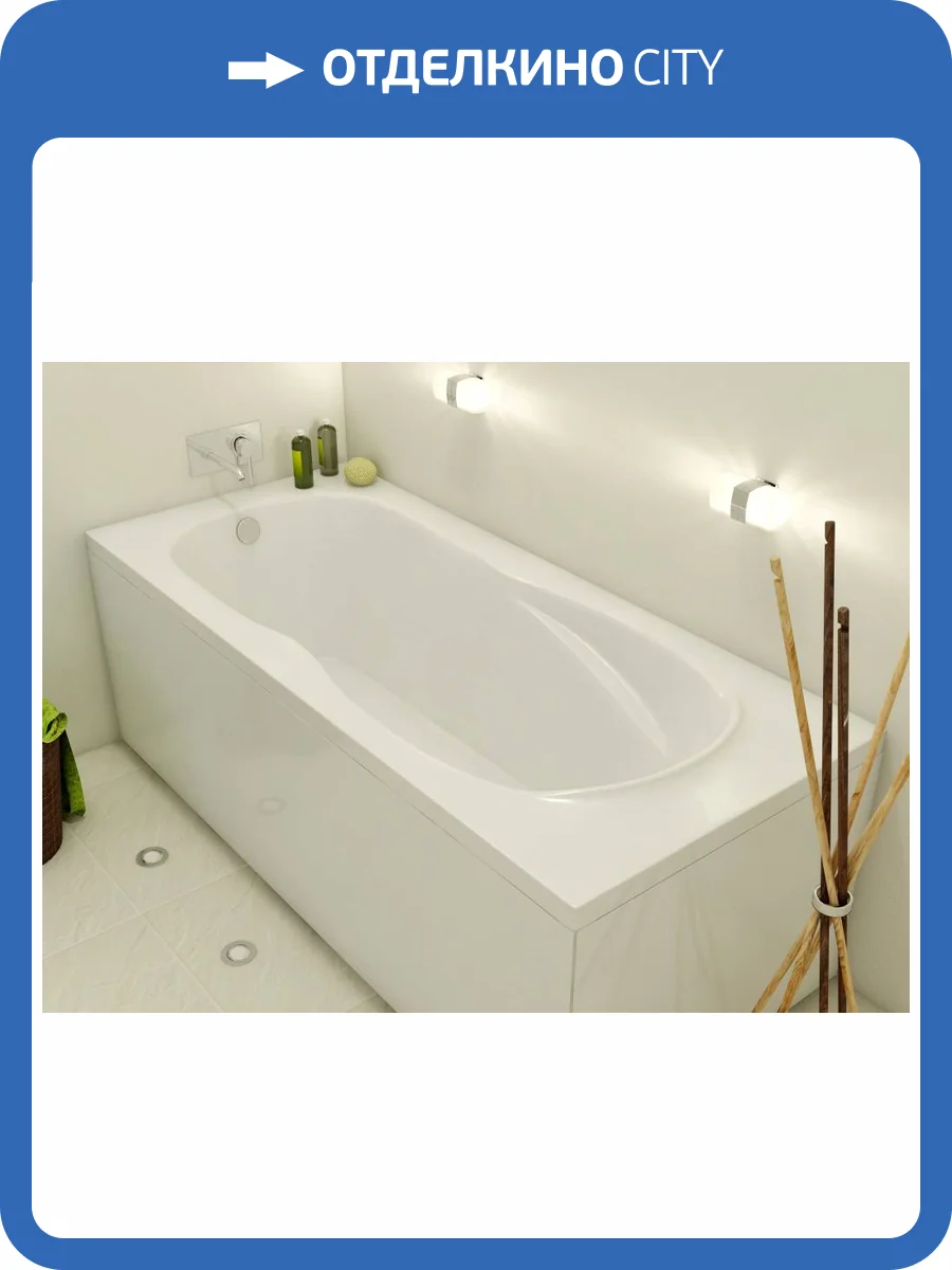 Акриловая ванна Relisan Neonika Гл000000964 без каркаса, 170x70 фото 8