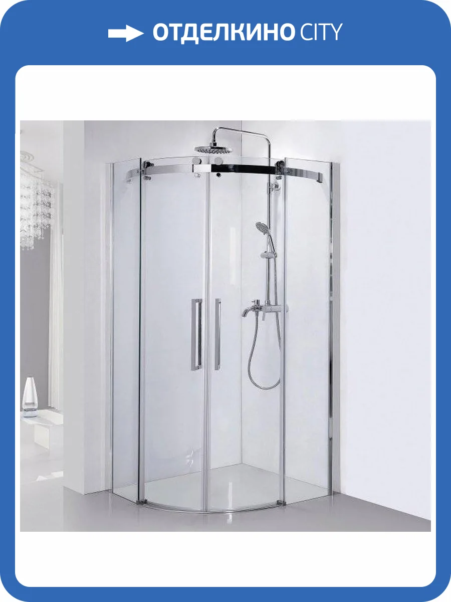 Душевой уголок Bravat Wave 90х90х200 фото 8