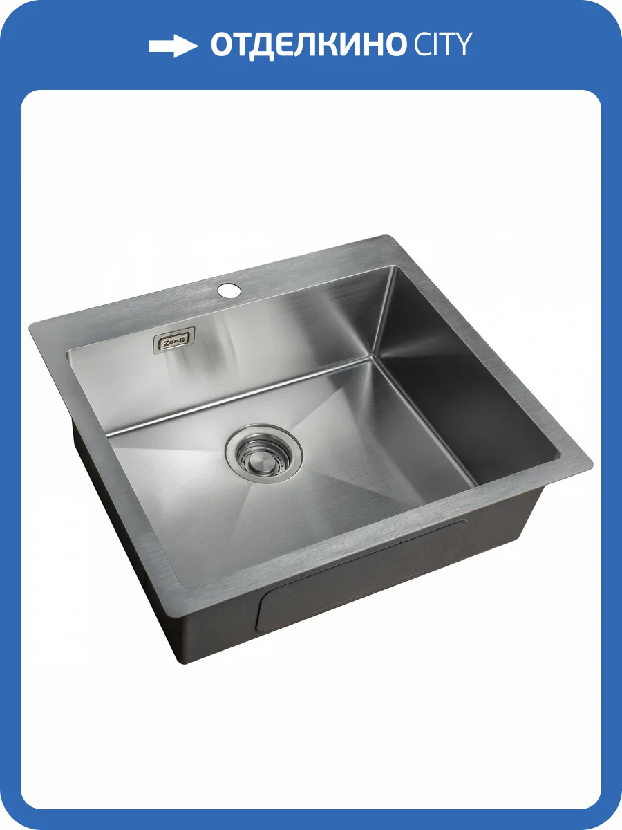 Мойка кухонная Zorg Light ZL R 590510 фото 3