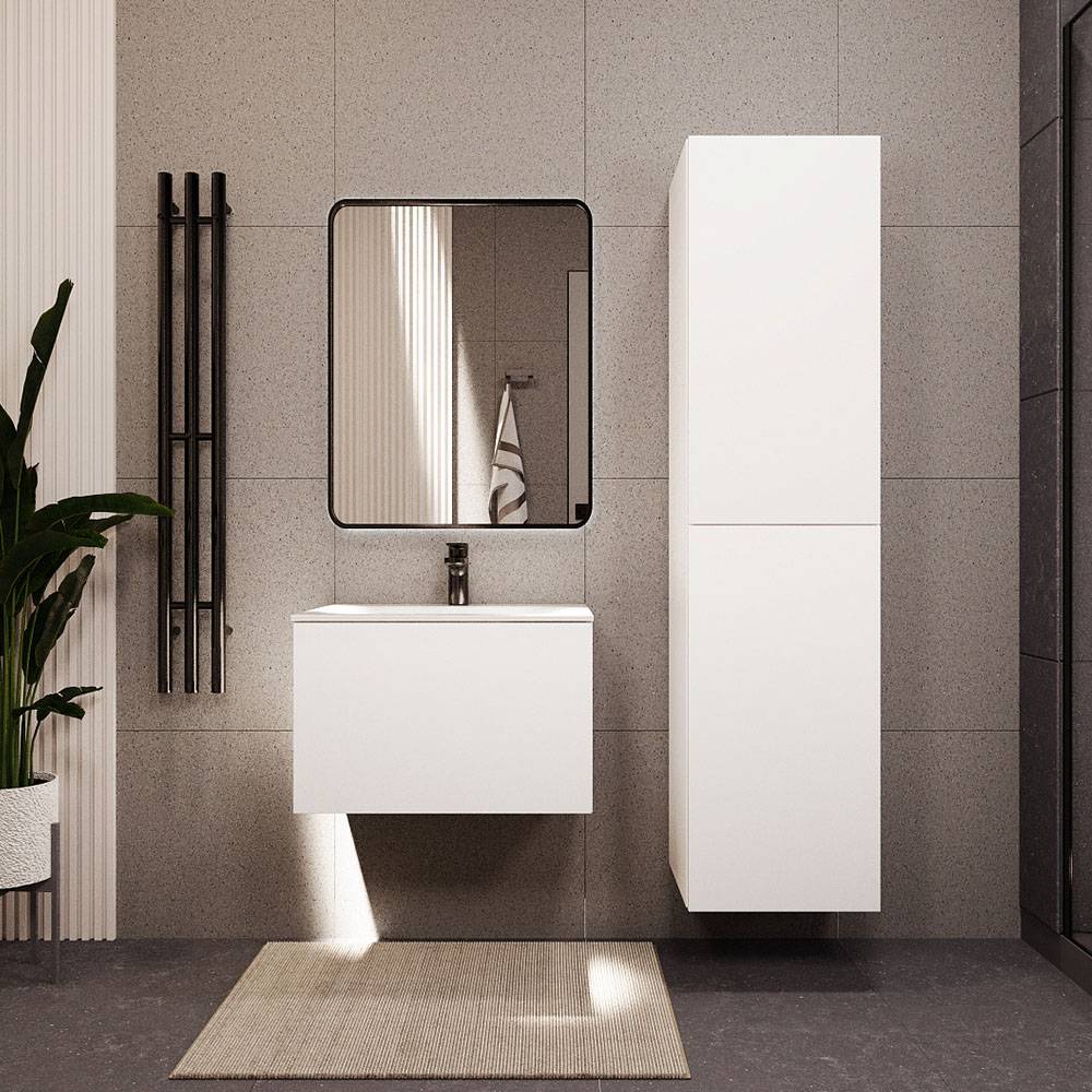 Тумба с раковиной Terminus Aurora AUR10601900301O белый, 60x38 фото 2