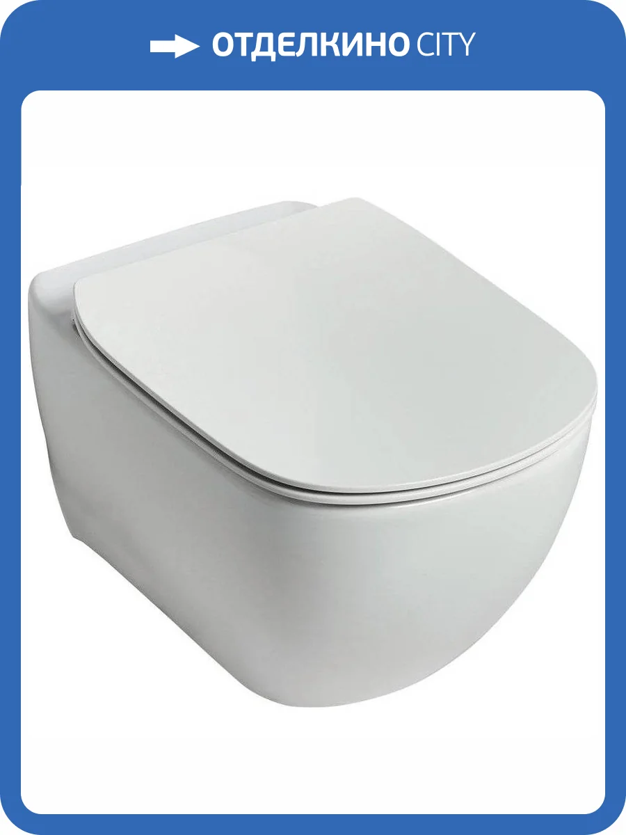 Унитаз подвесной Ideal Standard Tesi T355101 безободковый фото 8