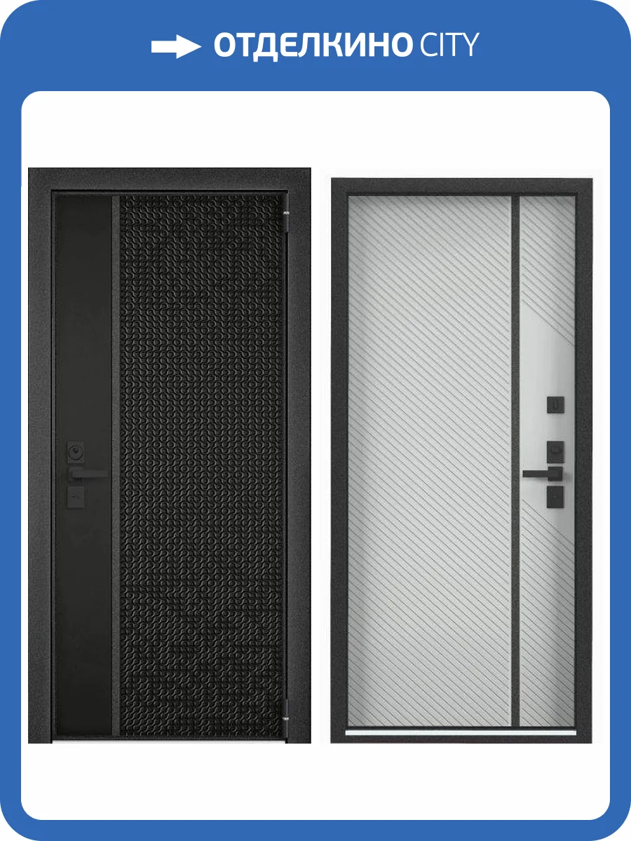 Входная стальная дверь Torex ULTIMATUM NEXT 1887392 ЛКП Насыщеный чёрный/ЛКП Clear 2050x880 фото 2