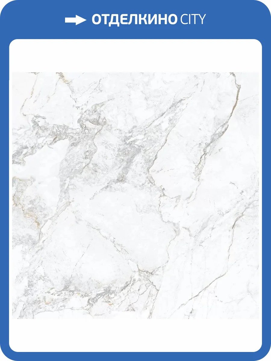 Керамогранит Porcelanite Dos Iguazu 1865 White Rett 100x100 фото 6