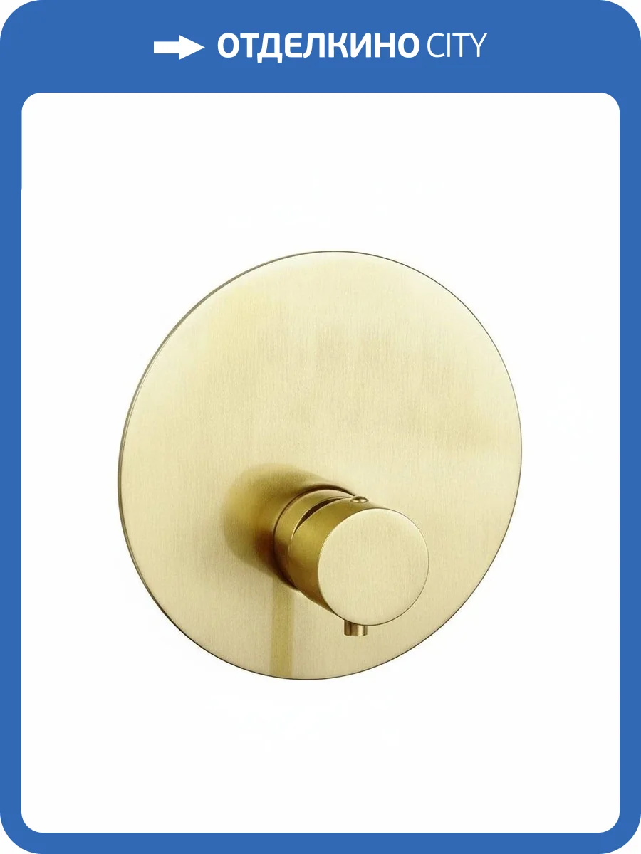 Смеситель для душа Remer Elegance NT30KBBG брашированное золото фото 4