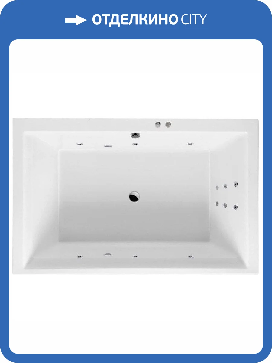 Акриловая ванна Excellent Crown Lux WAEX.CRO19.LINE 190x120 фото 7