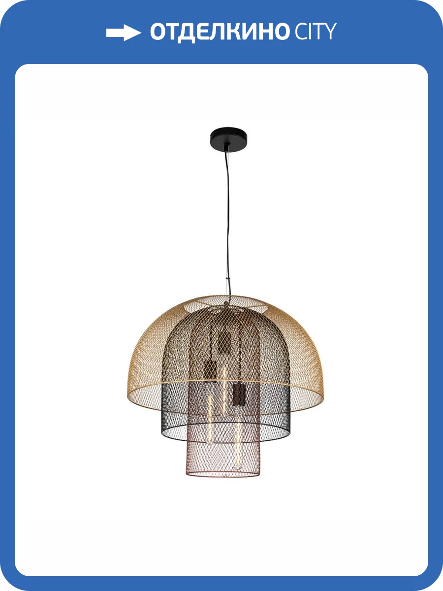 Подвесной светильник Indigo Forza 10006/3P Black V000312 фото 2