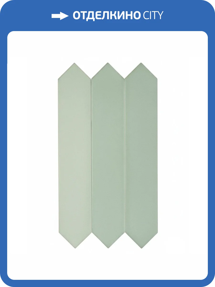 Керамическая плитка Dna Tiles Candy 128395 Crayon Mint 4.3x24.3 фото 16