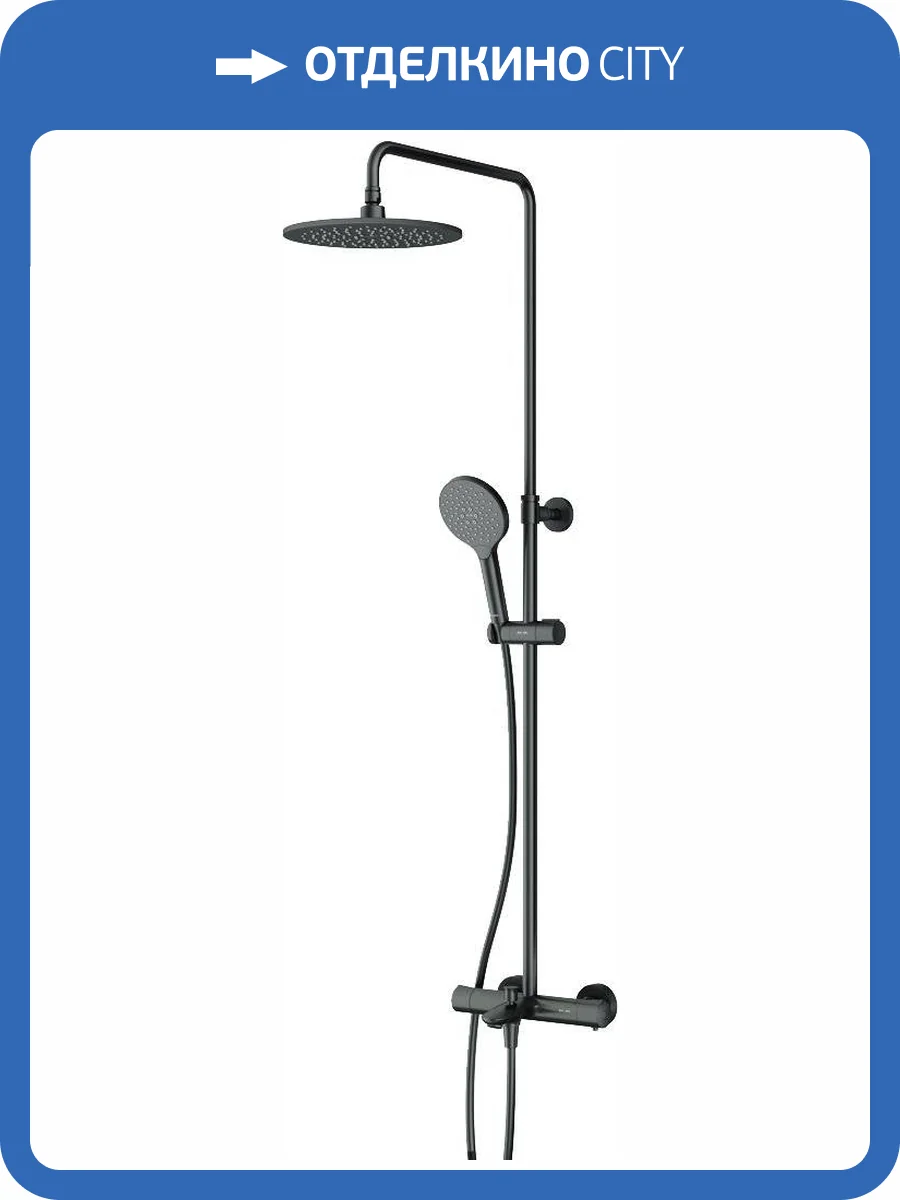 Душевая стойка Am.Pm Like F0780522 черная фото 24