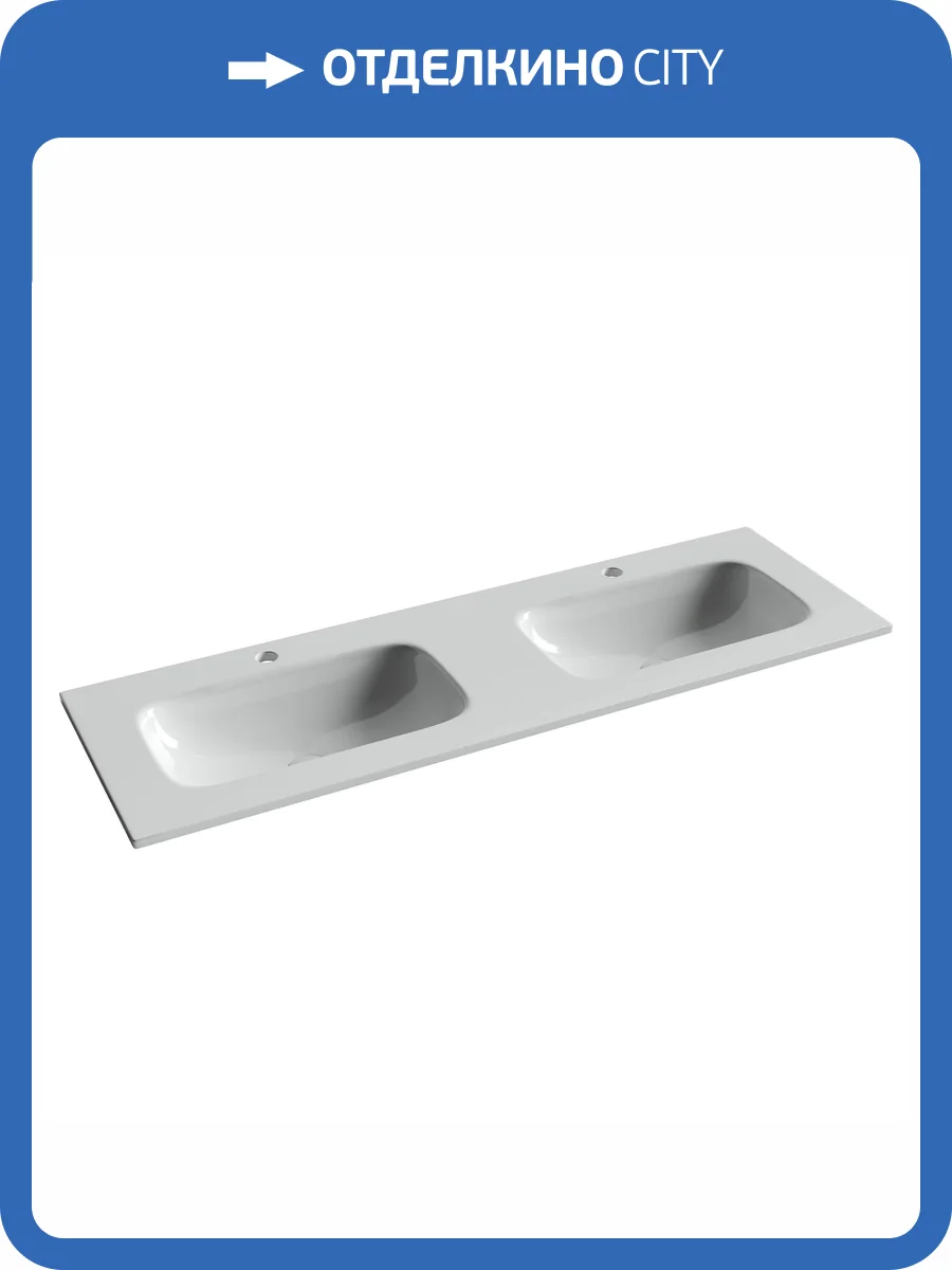 Раковина Ceramica Nova Grace CN7022 140 см фото 5