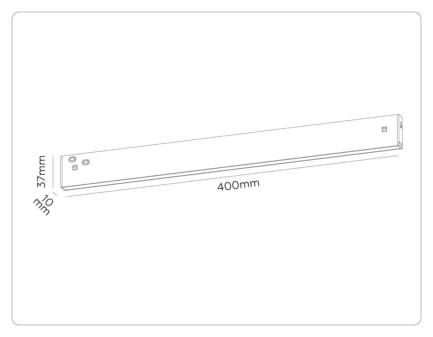 Трековый линейный светодиодный светильник Ambrella light Track System GL2325 фото 9