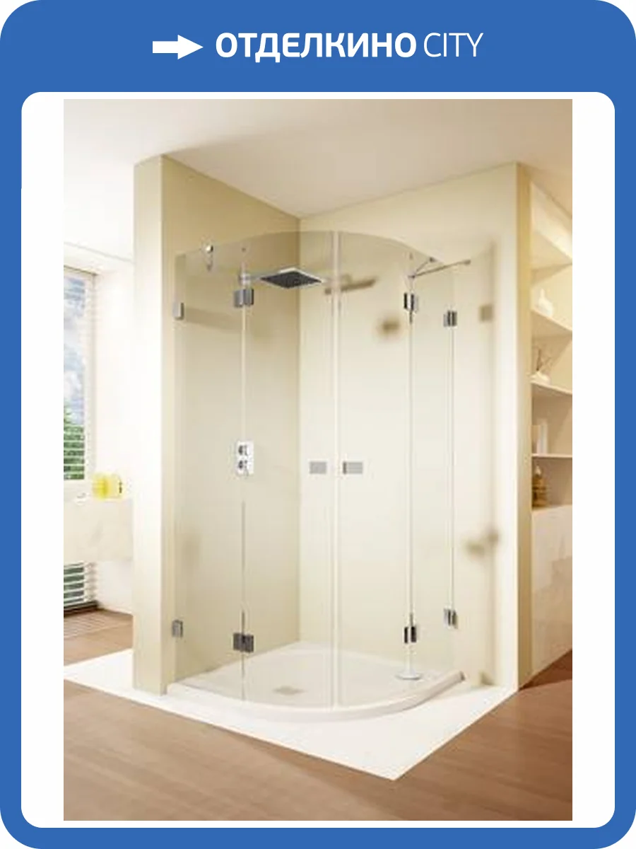 Душевой уголок Riho Scandic G001108121 NXT X309 970x970x2000 L/P Черный фото 2