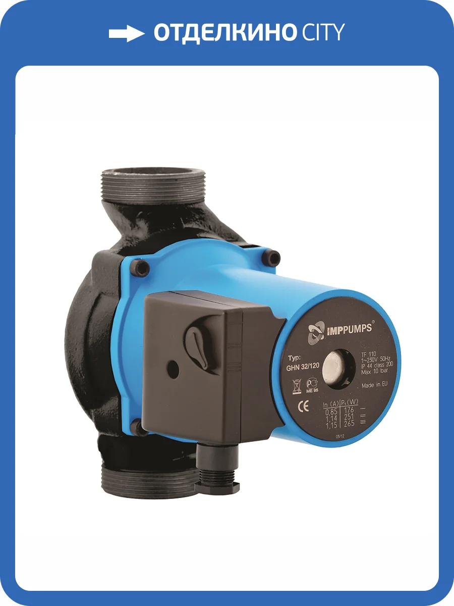 Циркуляционный насос IMP PUMPS GHN 32/80-180 фото 3