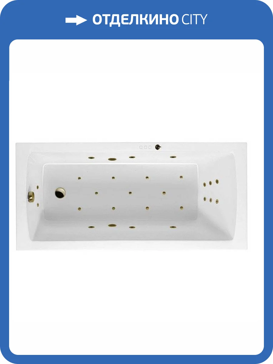 Акриловая ванна Excellent Aquaria ULTRA WAEX.AQU17.ULTRA.BR 170x75 бронза фото 4