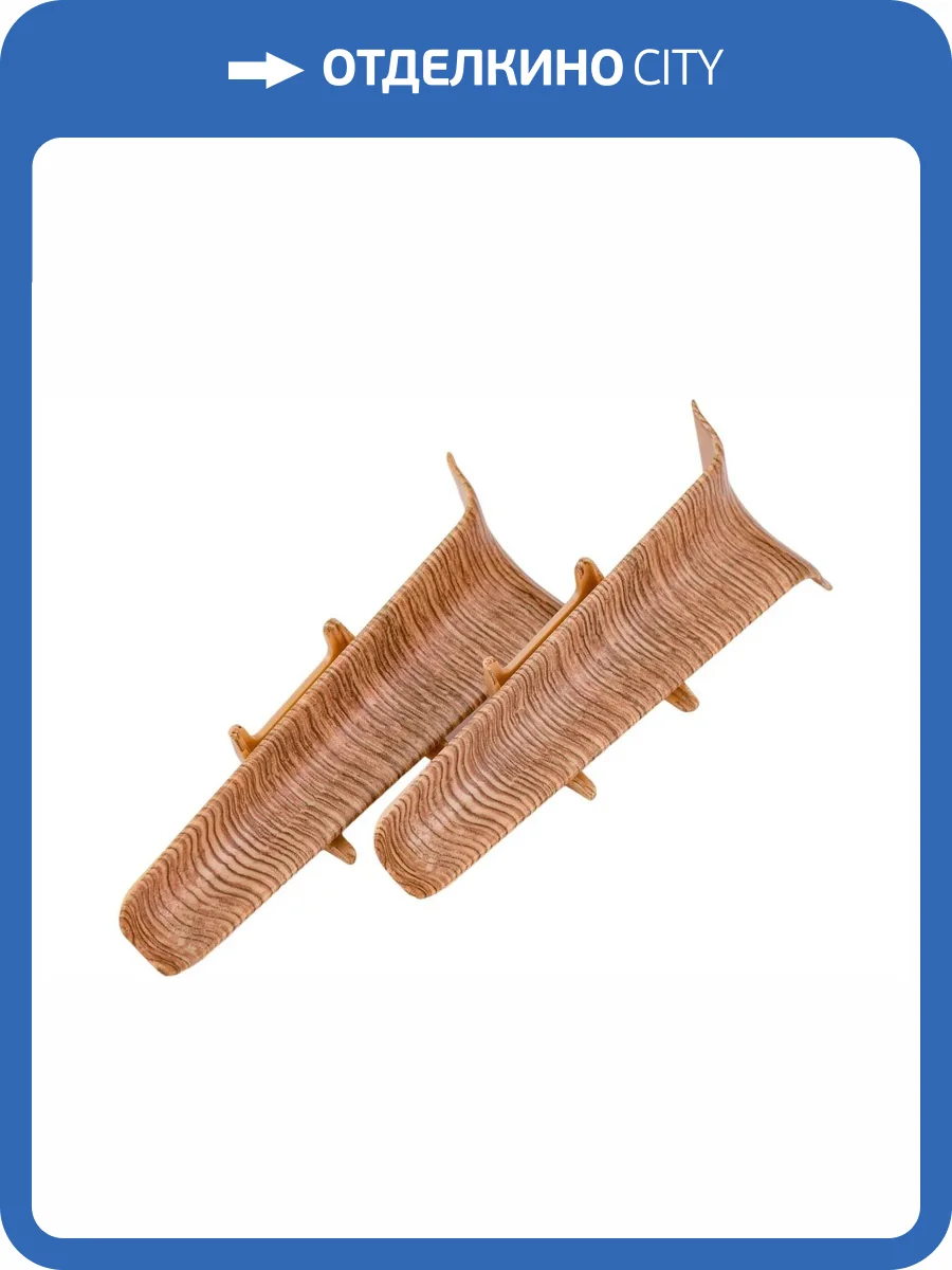 Внутренний угол Ideal Деконика D85 221 Дуб Янтарный 85 мм фото 2