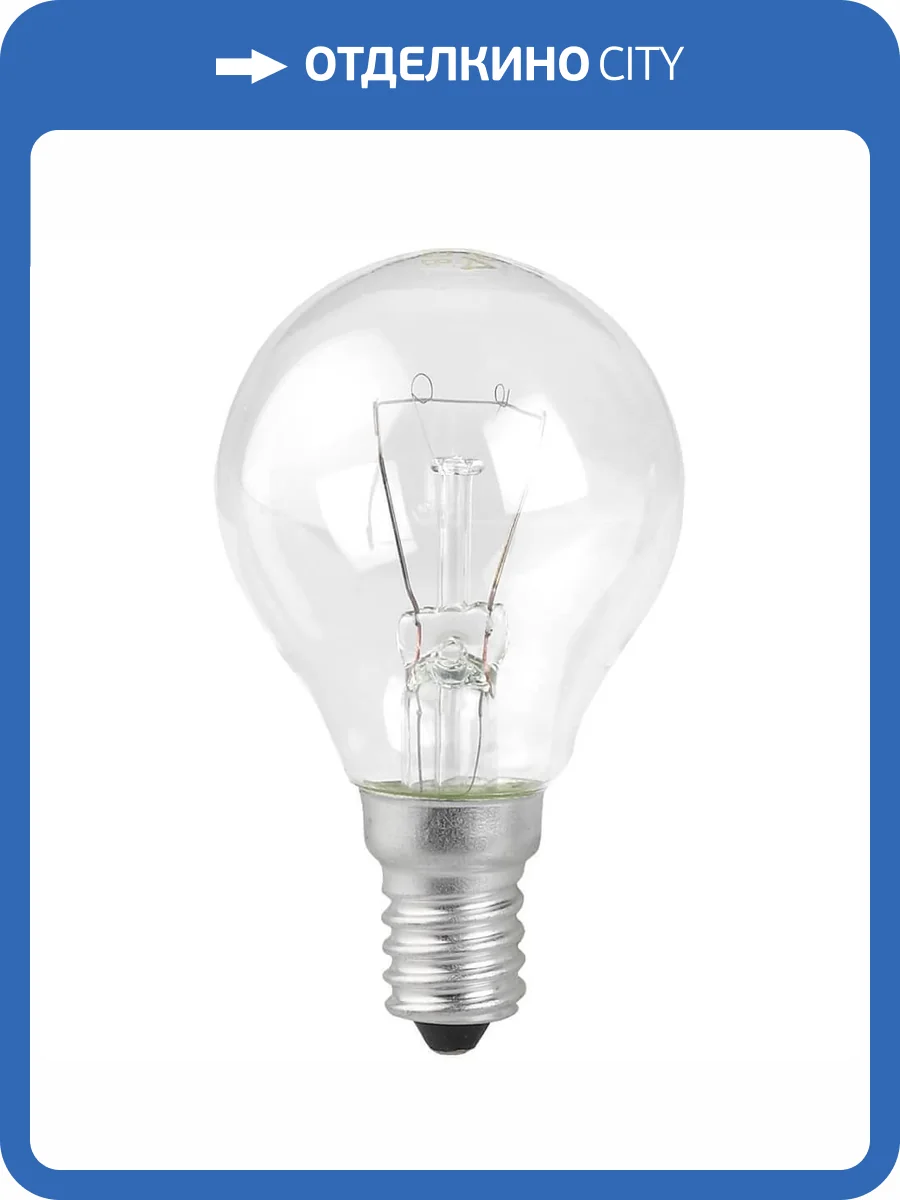 Лампа накаливания ЭРА E14 60W 2700K прозрачная ДШ 60-230-Е14 (гофра) Б0039134 фото 4