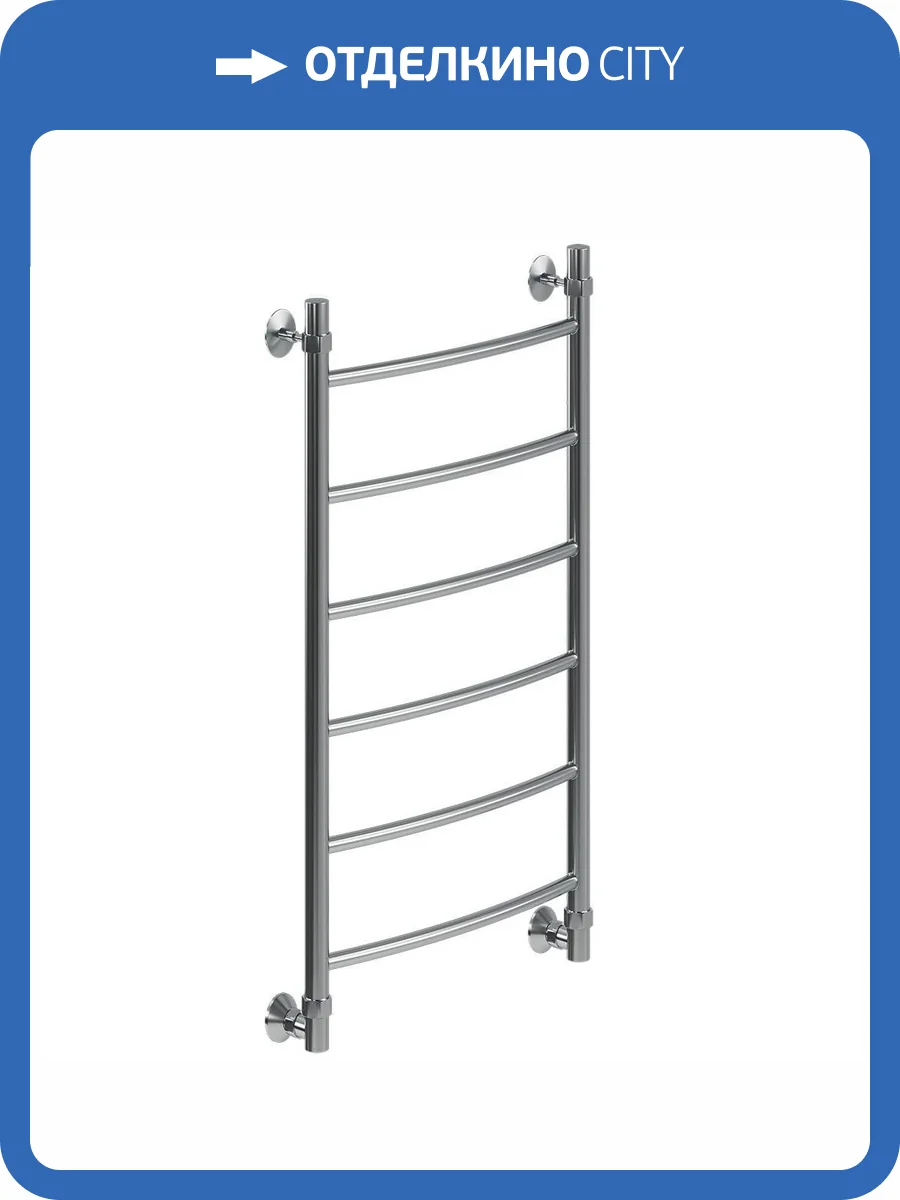 Полотенцесушитель водяной Ника Arc ЛД 80/30 , хром фото 3
