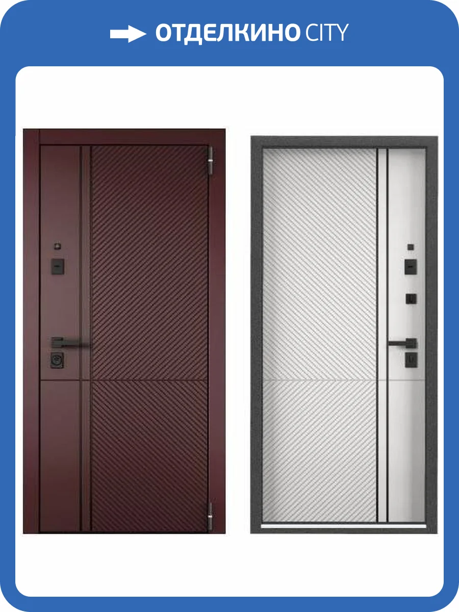 Входная стальная дверь Torex ULTIMATUM PRO PP 3509583 ЛКП Кармин/Белый (арт. КТ Белый) 2000x880 фото 2