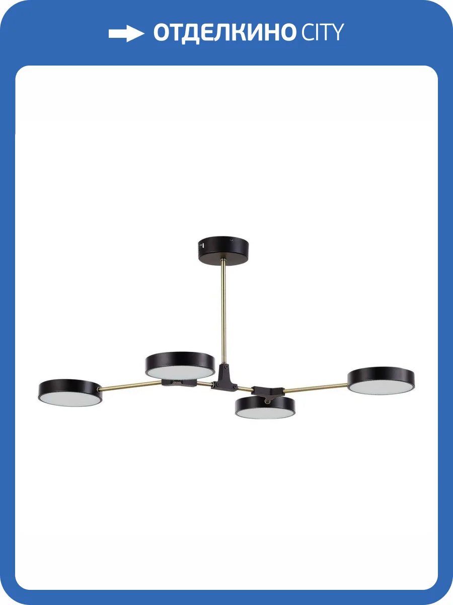 Потолочная люстра Evoluce Monta SLE6004-402-04 фото 4