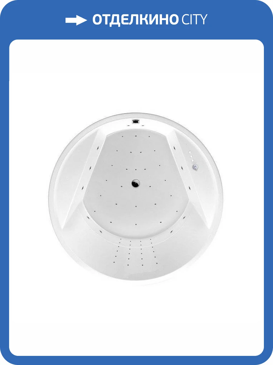 Акриловая ванна Excellent Great Arc NANO WAEX.GRE16.NANO.CR 160x160 хром фото 10