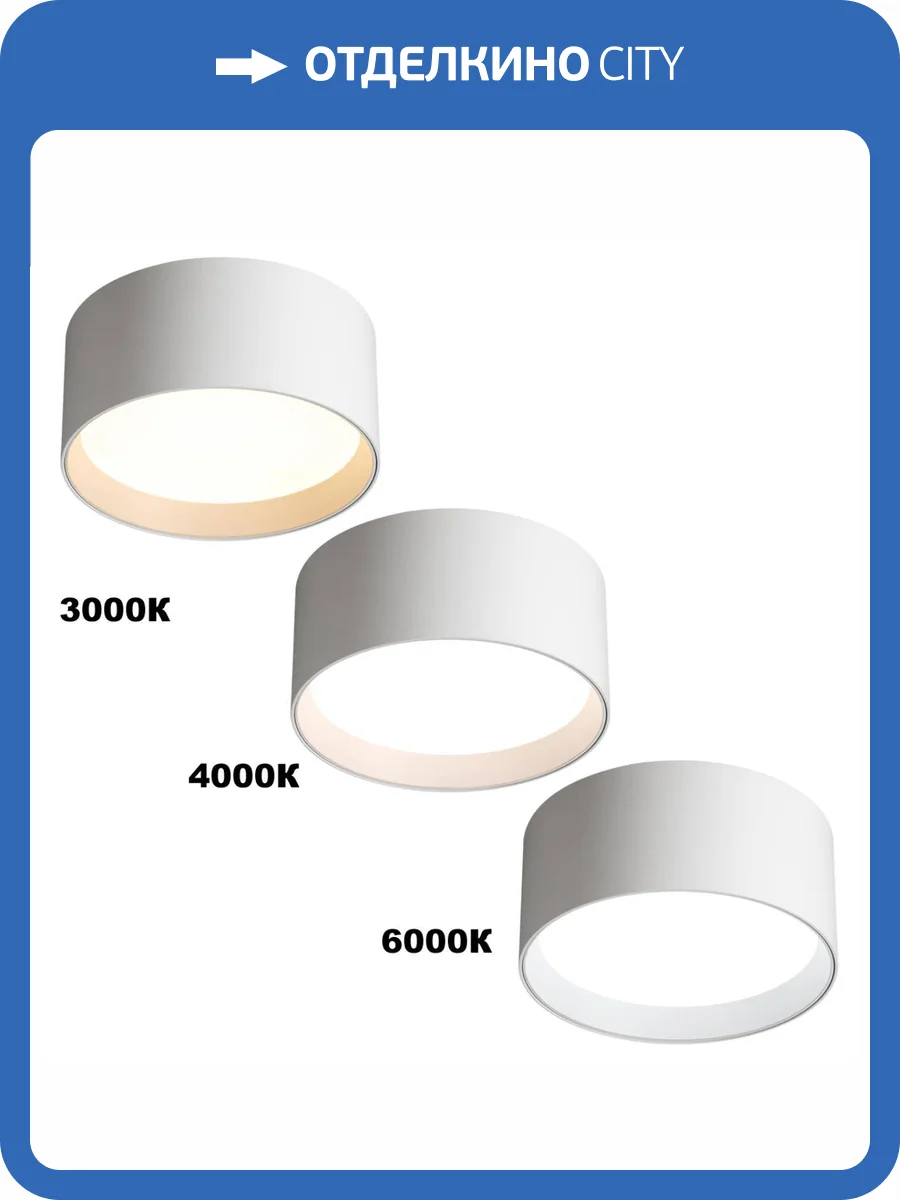 Светильник накладной светодиодный Novotech Over 359592 фото 6