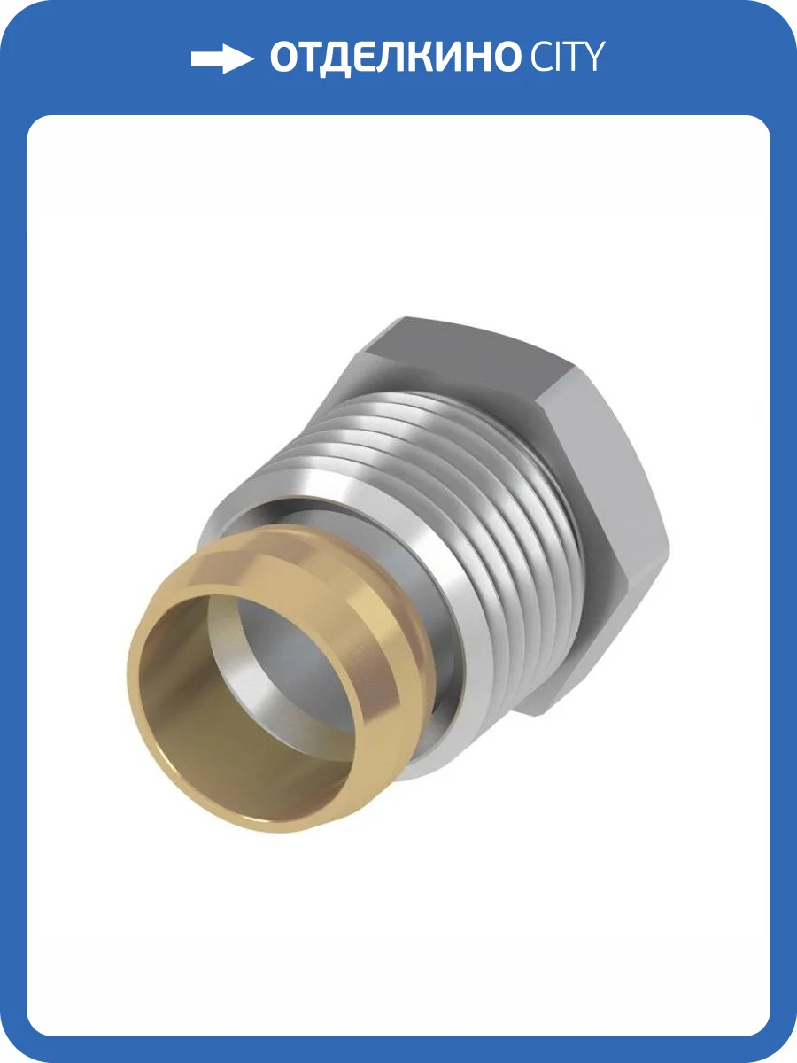 Концовка TECE для монтажной трубы 15 х 1/2 фото 2