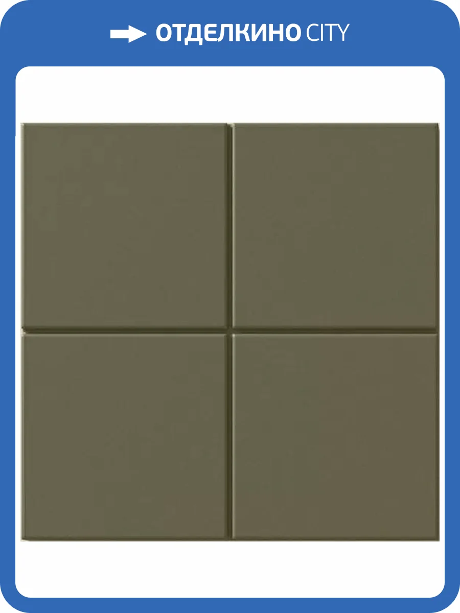 Керамогранит WOW Raster 131361 Grid M Moss 15x15 фото 20