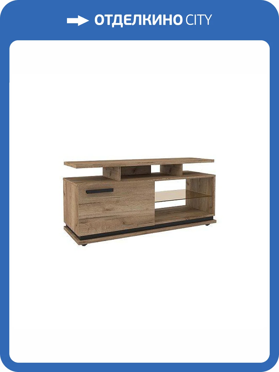 Тумба для ТВ маленькая ГЛАЗОВ МЕБЕЛЬ Nature 00-00004848 333 фото 2