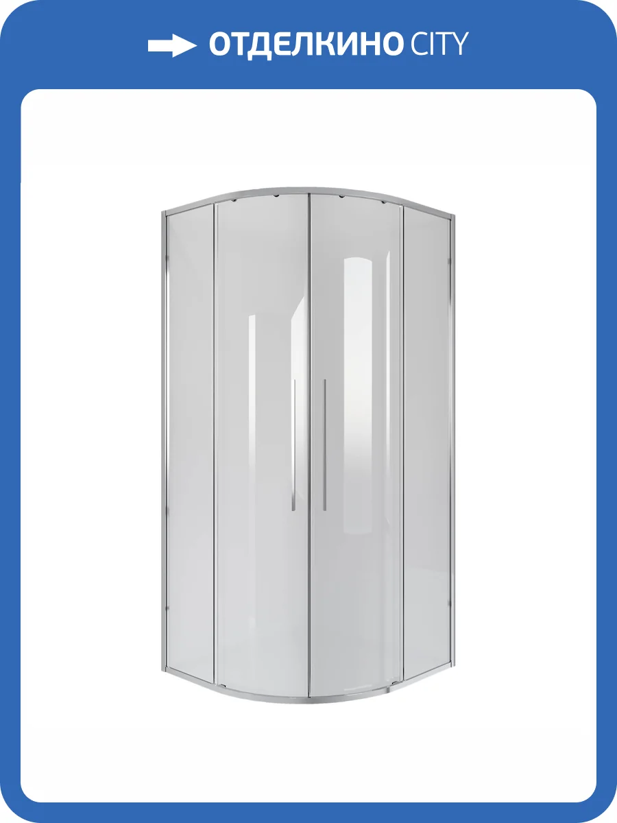 Душевой уголок Niagara Nova NG-6626-34 профиль хром, стекло прозрачное, 90x90x195 фото 7