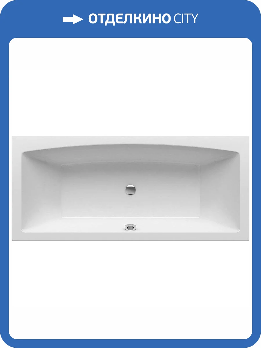 Акриловая ванна Ravak Formy 02 180x80 с ножками фото 7