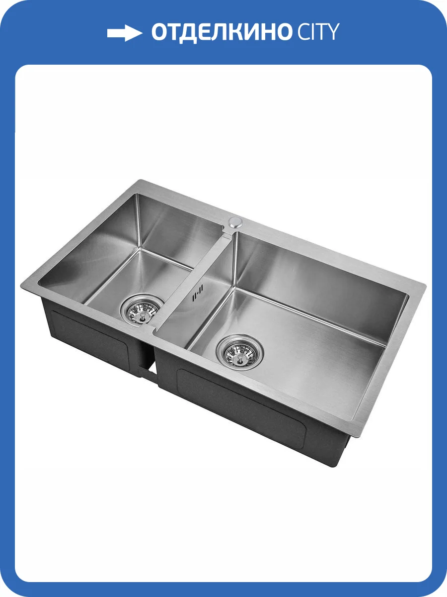 Мойка кухонная Zorg Inox R 78-2-51 R фото 3
