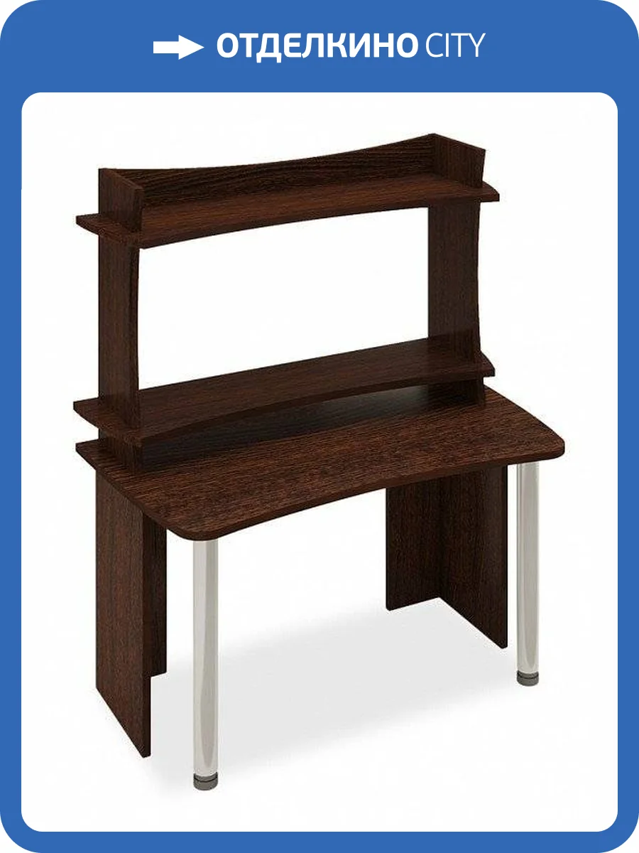 Стол офисный Merdes Домино Lite MER_SKL-Soft140-NKIL140-V-VL фото 2